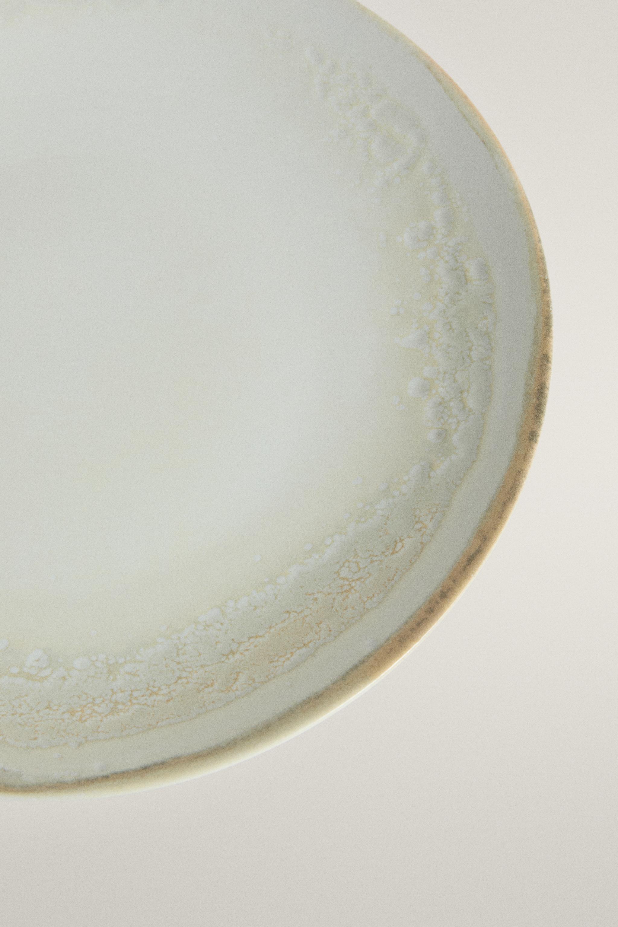 ASSIETTE PLATE GRÈS